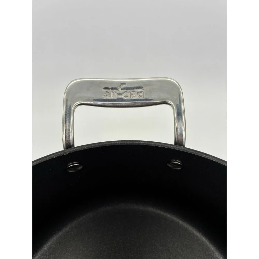All-Clad Hard-Anodized Nonstick 7Qt/6.6L Soup Pot with Lid All Clad Metalcrafted
